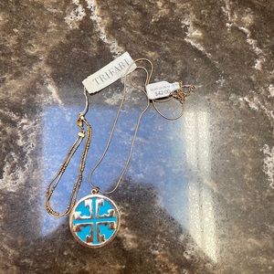 Trifari bracelet NWT & motif circle necklace